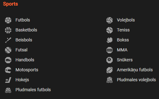 Sporta derību veids